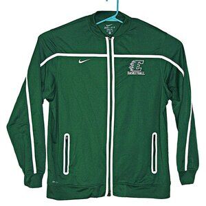 Nike Dri Fit Mens Basketball Warm-up Full Zip Jacket Green Sz XL "E" Basketball